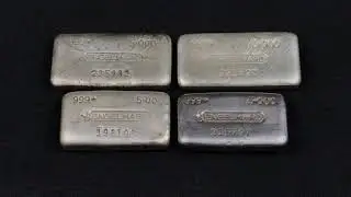Rare Canadian 5th Series EngelHard 5oz Bull-Logo Silver Bar!