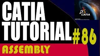 86 CATIA Assembly Tutorial: Angle Constraint