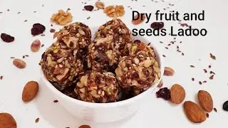 Dry fruit and seeds Ladoo | Sugar free | Diabetic friendly Laddus