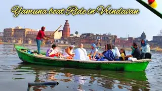Yamuna boat Ride in Vrindavan ⛵