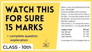 ICSE Boards Question-4 explanation || MUST WATCH