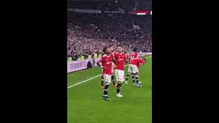 Manchester united fred, telles celebration