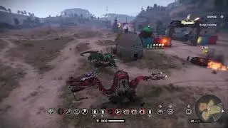 Crossout clash of engineers looking at other builders art builds