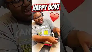 HE LOVES HIS NINTENDO..❤️&zwj;🩹🎮 #shorts #viral #feedshorts #usa #nintendo #happy #love #gift