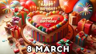 Happy Birthday, Today, 8 March, Birthday Song, Birthday wishes, hbd