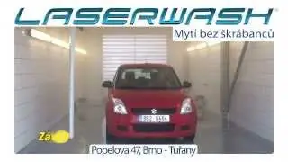 LaserWash Brno - průjezd myčkou