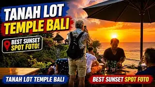 Best Sunset Spot at Tanah Lot Temple Bali 🌅 | Bali Travel Vlog