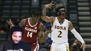 IS IONA TOP TIER? ALABAMA VS IONA HIGHLIGHTS REACTION!