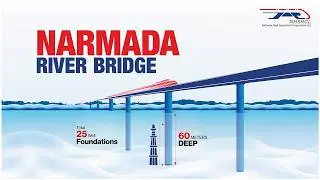 Narmada River Bridge | Bullet Train Project | MAHSR