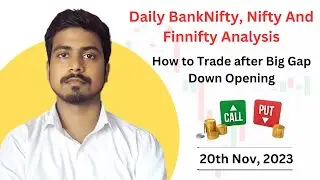 20th Nov Banknifty, Nifty, Finnifty Analysis | Important keys levels 2023