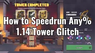 How to Speedrun Minecraft Dungeons Any% With Tower Glitch (Ver 1.14)