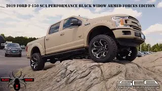 New 2019 F-150 SCA Performance Black Widow Armed Forces Edition | Dave Arbogast F4839T