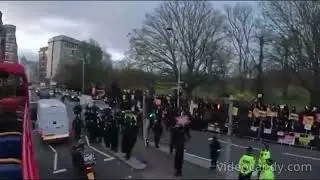 Orthodox Jews line up in London to chant 