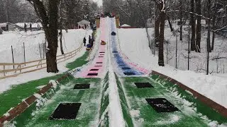 TUBING PARK. Ukraine. Uzhgorod
