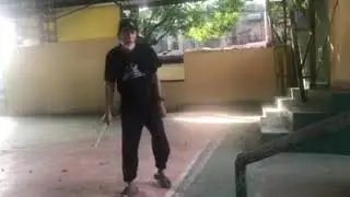 Punong Guro Henry E. Espera on Automatic Arnis