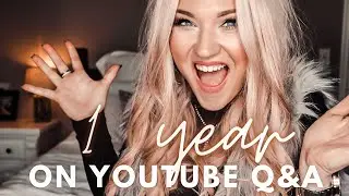 HAPPY 1 YEAR ON YOUTUBE Q&A!!!! || Kiki Morabito