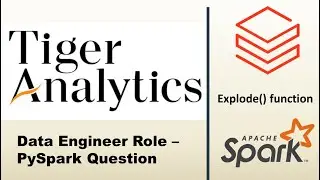 Tiger Analytics Interview Question Solved! | PySpark Split & Explode Magic in Databricks 💥