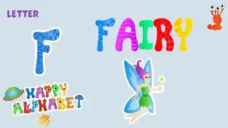 Happy Alphabet | Alphabet Phonics For Kids - Letter F - Endless Alphabet Alternative [GoodSoftTech]