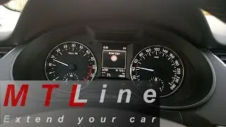 &Scaron;koda Octavia 3 with Columbus, MY2015 - Traffic Sign Assist activation - vključitev TSA