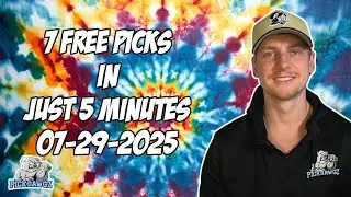 MLB & WNBA Best Bets for Today Picks & Predictions Tuesday 7/29/25 | 7 Picks in 5 Minutes