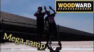 crazy tricks over mega ramp