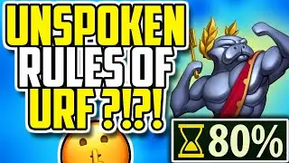 UNSPOKEN RULES OF URF ??  - league of legends arurf | ultra rapid fire