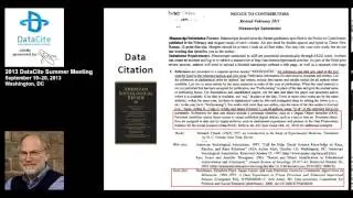 Closing Keynote: Building Community Engagement on Research Transparency and Data Citation