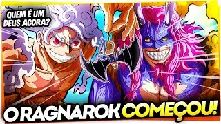 O RAGNAROK COMEÇOU! LUFFY E LOKI FINALMENTE ENFRENTAM IMU NO FINAL DE ELBAPH! ONE PIECE