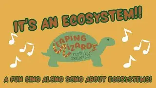 It's an Ecosystem song for kids!  What is an ecosystem!?