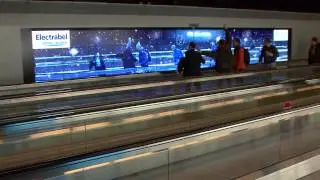 JCDecaux Belgium: Electrabel Wall at Brussels Airport