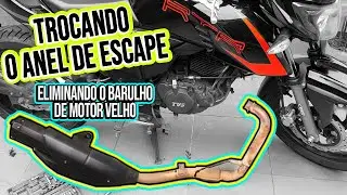 COMO TROCA DO ANEL DE ESCAPE APACHE RTR 200