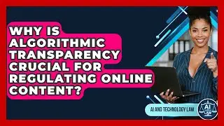 Why Is Algorithmic Transparency Crucial For Regulating Online Content? - AI and Technology Law