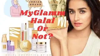 MyGlamm Halal or not? vegan? #halalmakeup #makeup #halalcosmeticsbykm