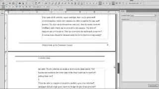 How to create an index entry with page range in Framemaker