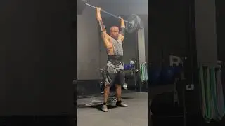 245 clean and press #strongmanmotivation