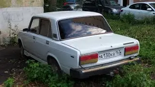 Заброшенный Ваз 2107