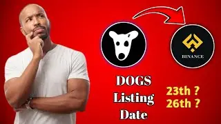 DOGS Listing Date ? / DOGS Listing Date On Binance