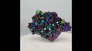 Rainbow Aura Quartz Crystal