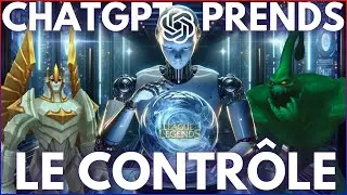 CHATGPT CONTR&Ocirc;LE NOTRE BOTLANE !! ChatBotGPT#1 Zac & Galio