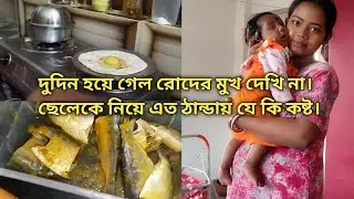 এই ঠান্ডাতে রান্না করতে ইচ্ছা করে না কিন্তু ভালো মন্দ খেতে সব সময় মন চায়।