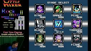 First time playing MEGAMAN/ROCKMAN 2 BASIC MASTER ROMHACK - NES - NO E-TANKS