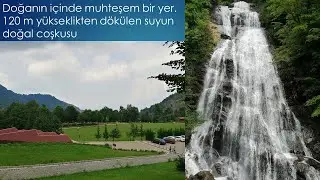 120 METRE YÜKSEKLİKTEN SUYUN DOĞAL COŞKUSU(GÜZELDERE ŞELALESİ)GEZİLECEK YERLER