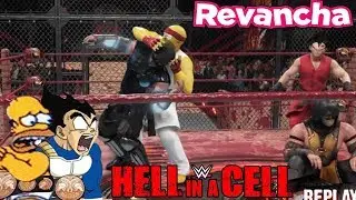 Homero y Vegeta VS Scorpion y Sub Zero - HELL in a CELL 2020 - REVANCHA