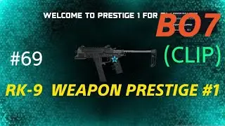 Call of Duty BO7- RK-9 WEAPON PRESTIGE #1  (CLIP) (No Commentary)