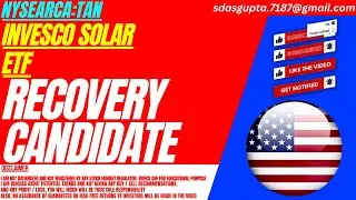 RECOVERY CANDIDATE : TAN STOCK ANALYSIS | INVESCO SOLAR ETF STOCK