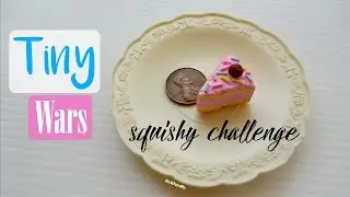 Tiny  Wars Homemade Squishy Challenge! + Squishy Dares | mishcrafts