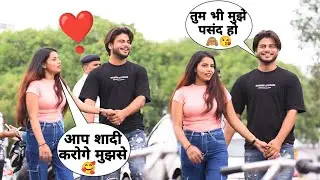 Flirting Prank On Cute Boy 😍 || @nisha.0731
