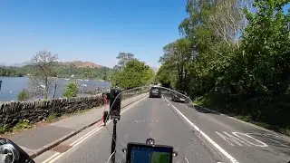 Lake District Motorcycle  tour part 1: Riding from Windermere to Coniston