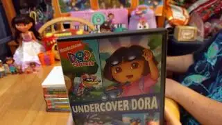 Kiana's Dora the Explorer and Go! Diego Go! Dvd Collection! 14,000  Subscriber Special Fail! Part 2
