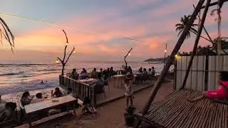 Curlies Beach Shack, Anjuna Beach, Goa. 